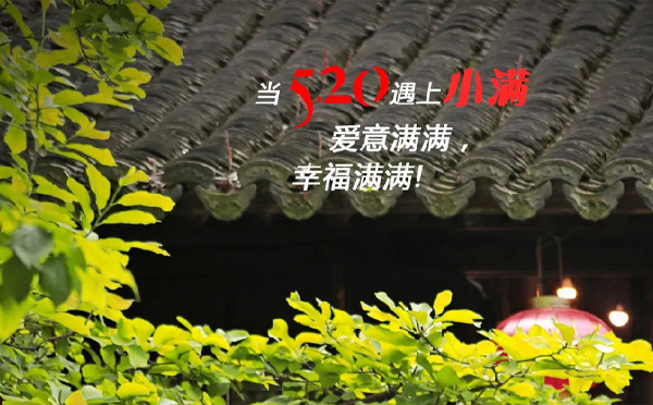 小滿遇上520，愛意盈滿，幸福滿溢。環城智慧祝愿您的愛情如夏日陽光般燦爛，如小滿麥穗般沉甸甸，收獲滿滿的幸福與甜蜜！